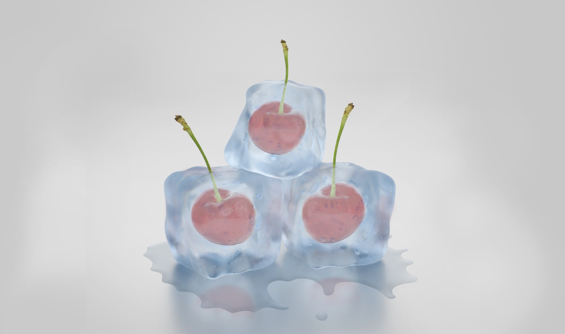 cherries in ice cubes - VS Carbonics Miami, FL
